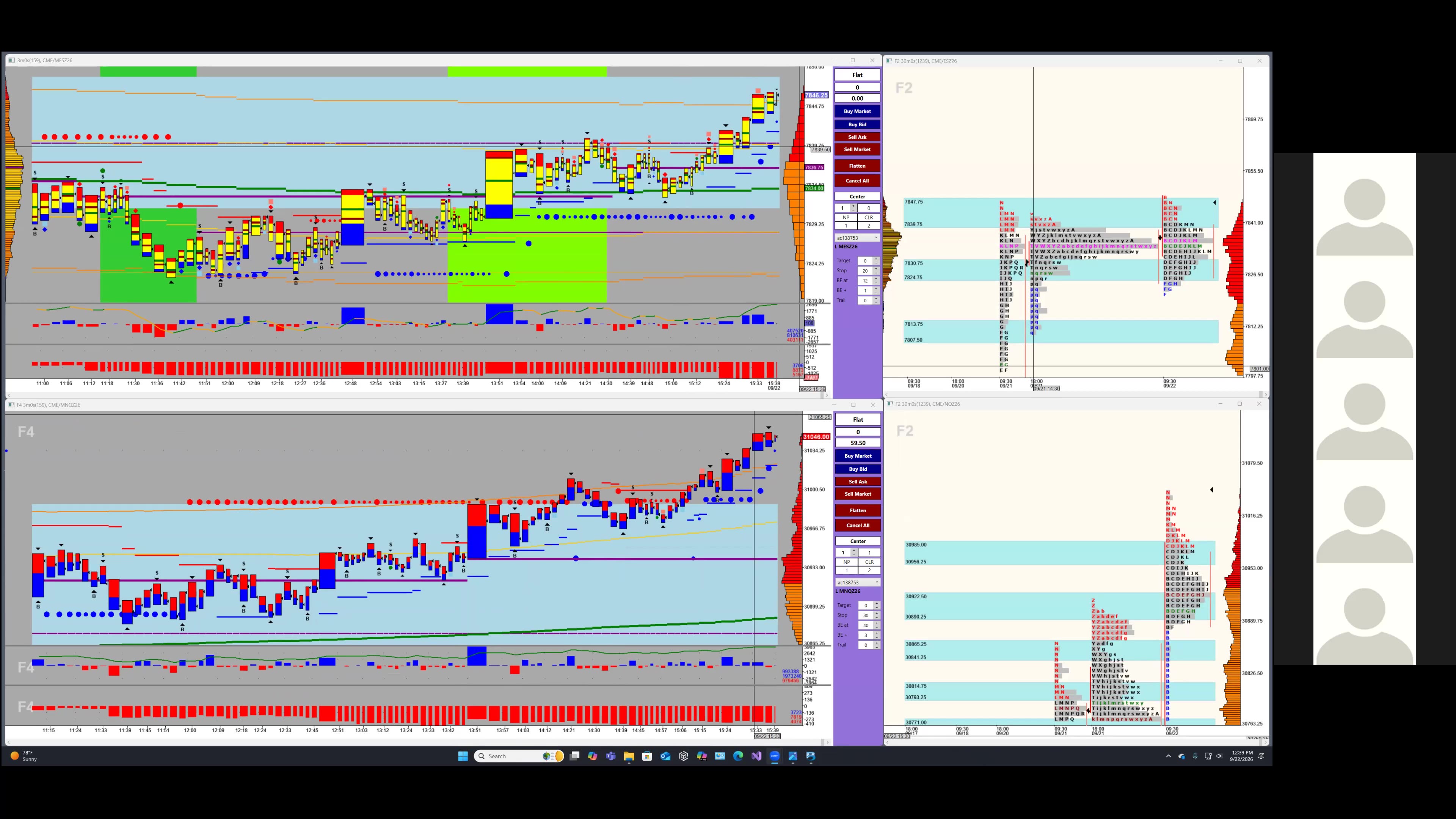 Bluewater Wrap and Trades for Sep 22