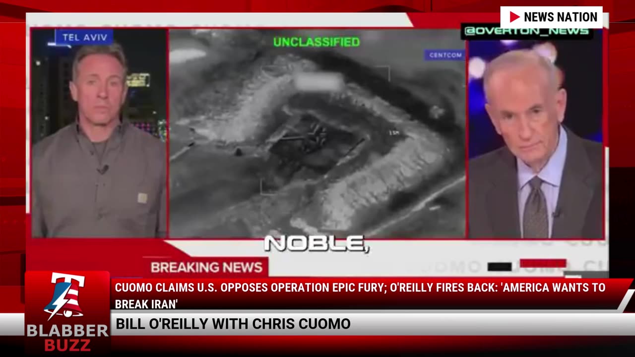 Cuomo Claims U.S. Opposes Operation Epic Fury; O'Reilly Fires Back: 'America Wants To Break Iran'