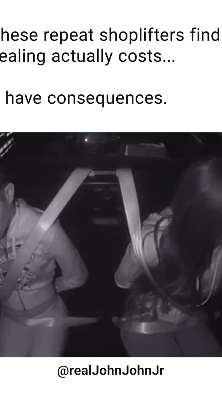 Repeat SHOPLIFTERS learn it's a FELONY the hard way... thumbnail