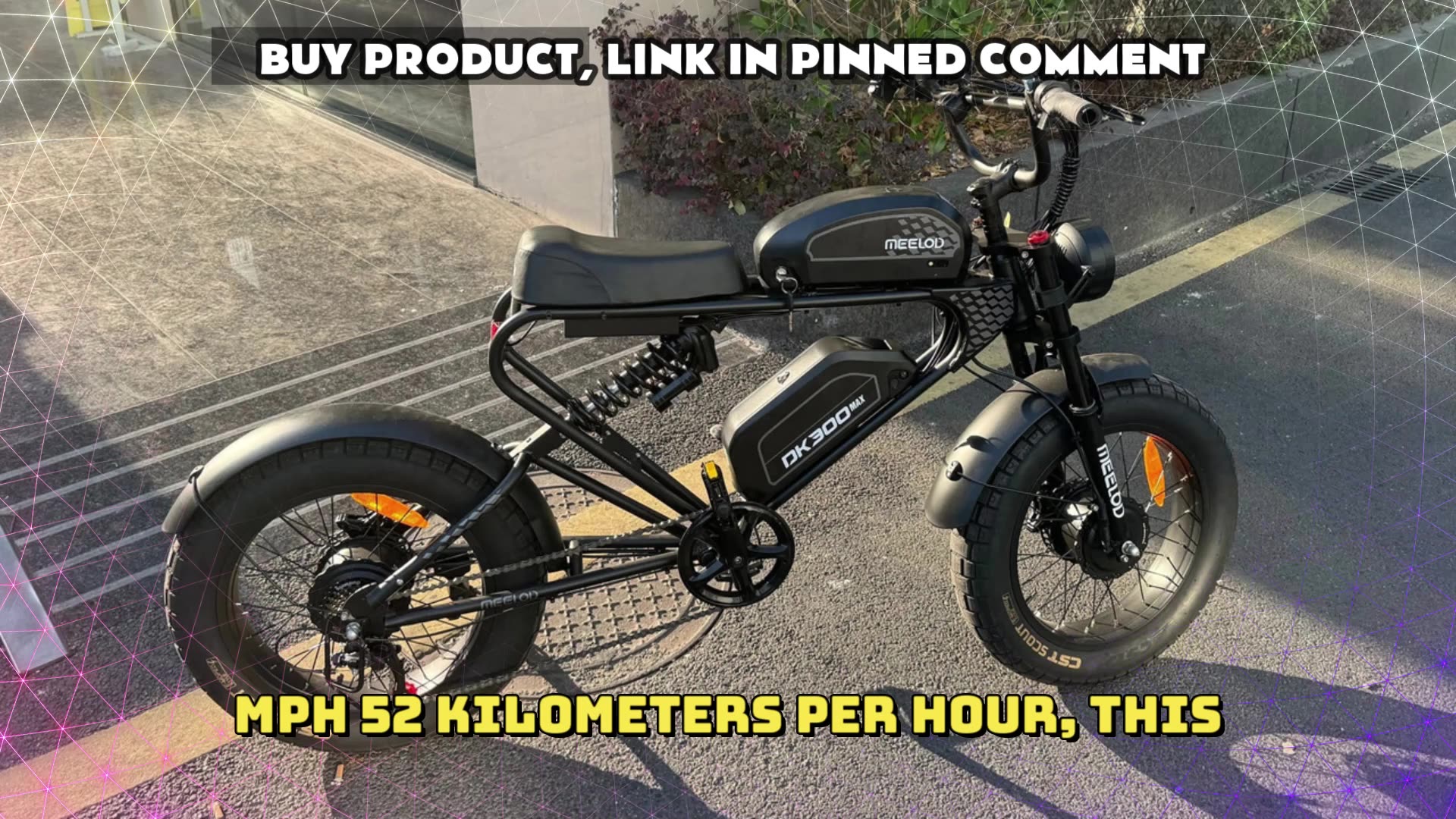 Meelod DK300 Plus Electric Bike 1200W Motor 48V 20AH Battery 20 Fat Tire Electric Bike for Adults