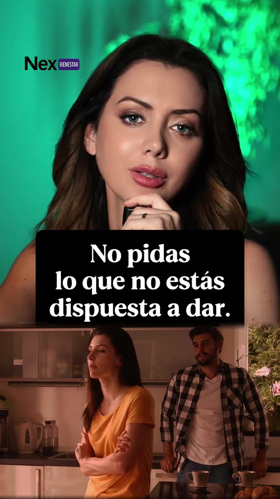 No pidas lo que no estás dispuesto a dar.