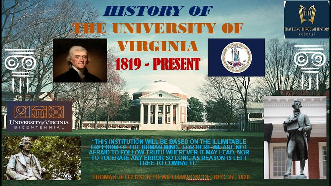 History of the University of Virginia - Jeffersons Academical Village