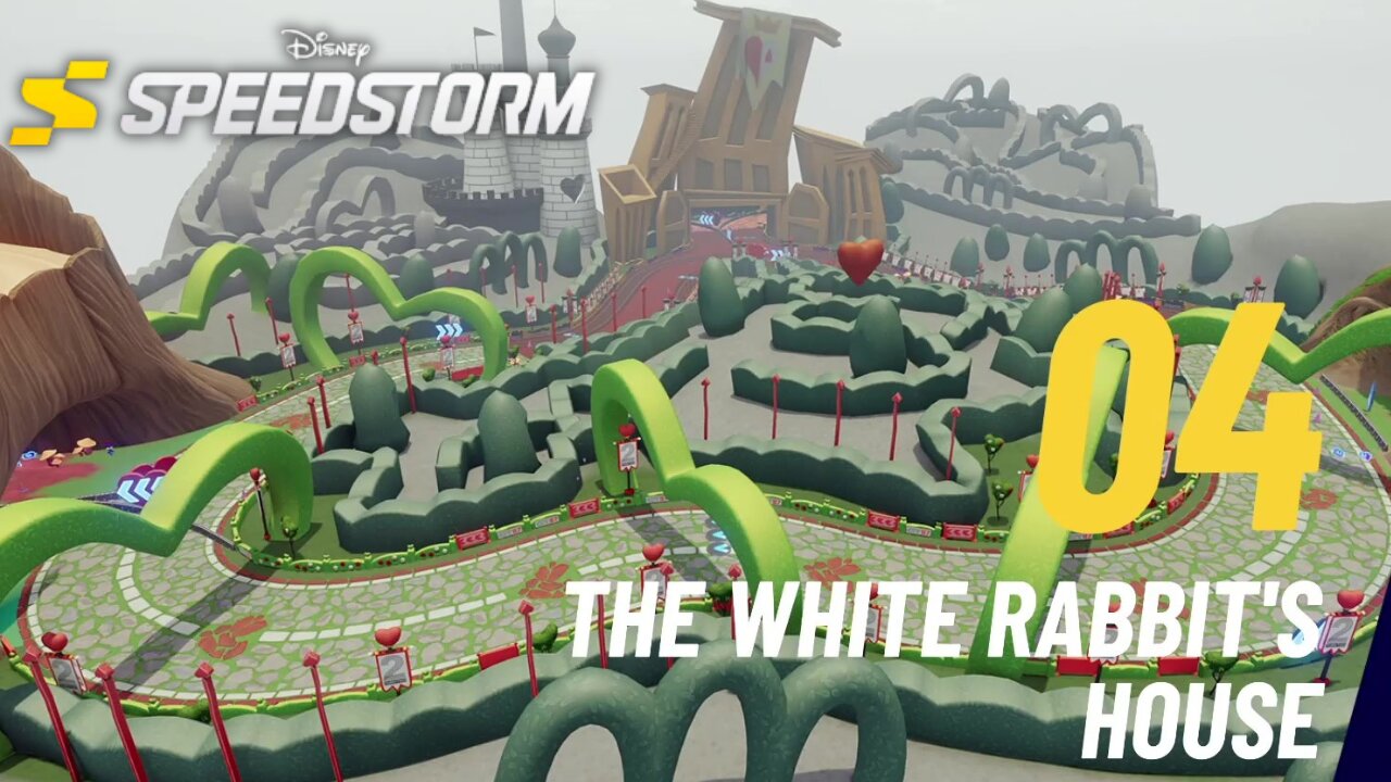 The White Rabbits Race - Disney Speedstorm - Alice in Wonderland - Time for Tea - Part 1 (Ch 4)