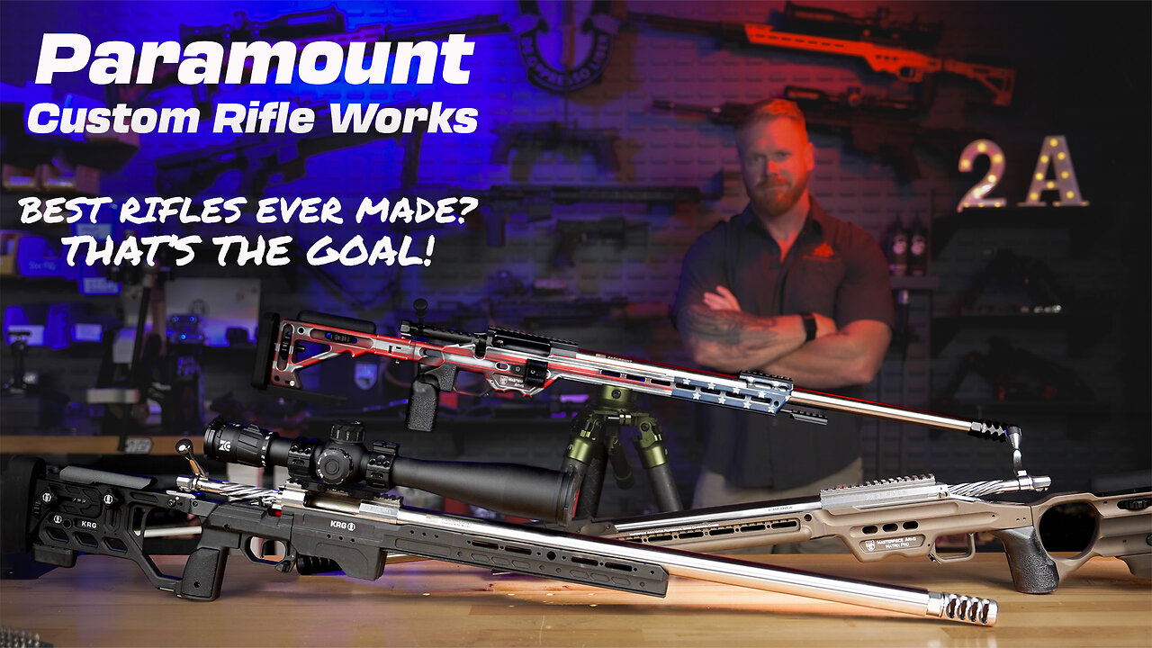 Are These The Best Rifles Ever Made? Thats The Goal... Paramount Custom Rifle Works.