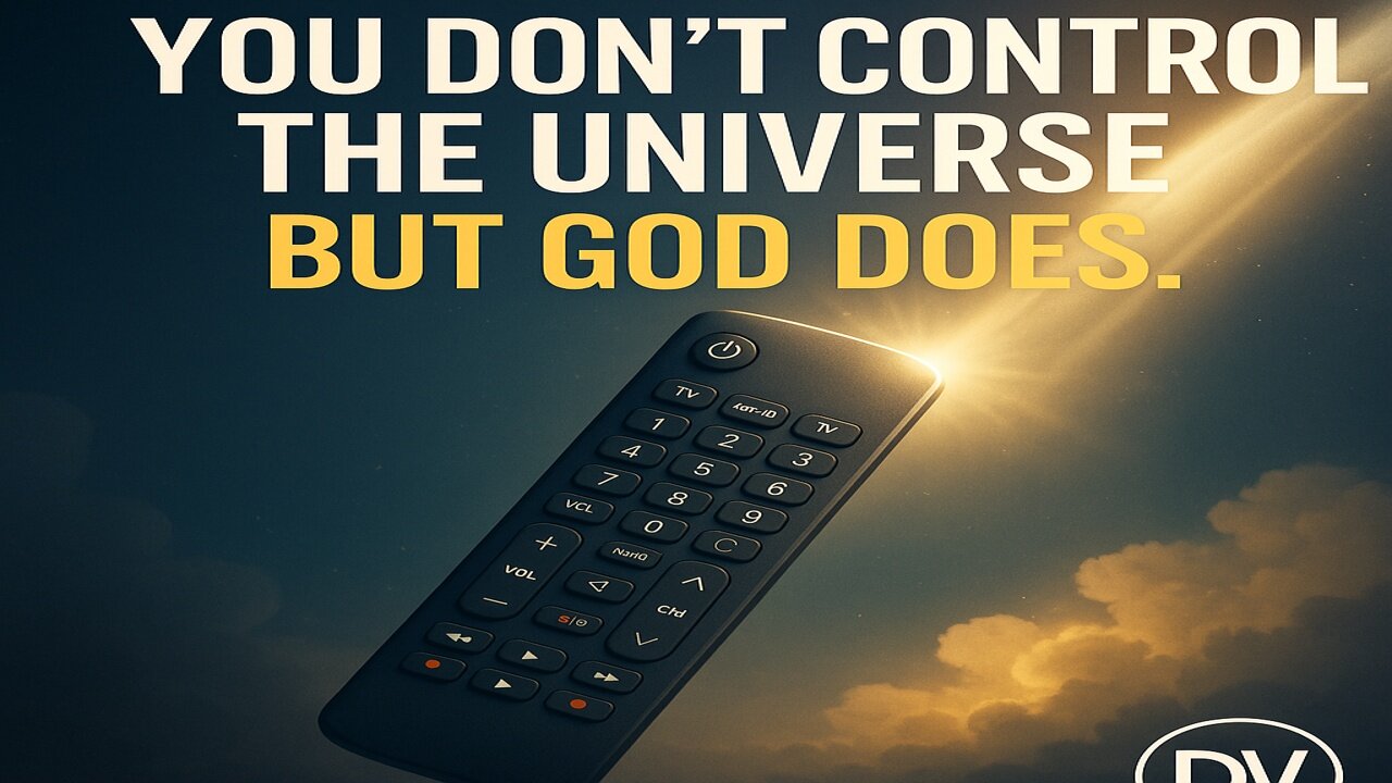 God Holds the Remote — Let Him Direct Your Life 🎬🙏