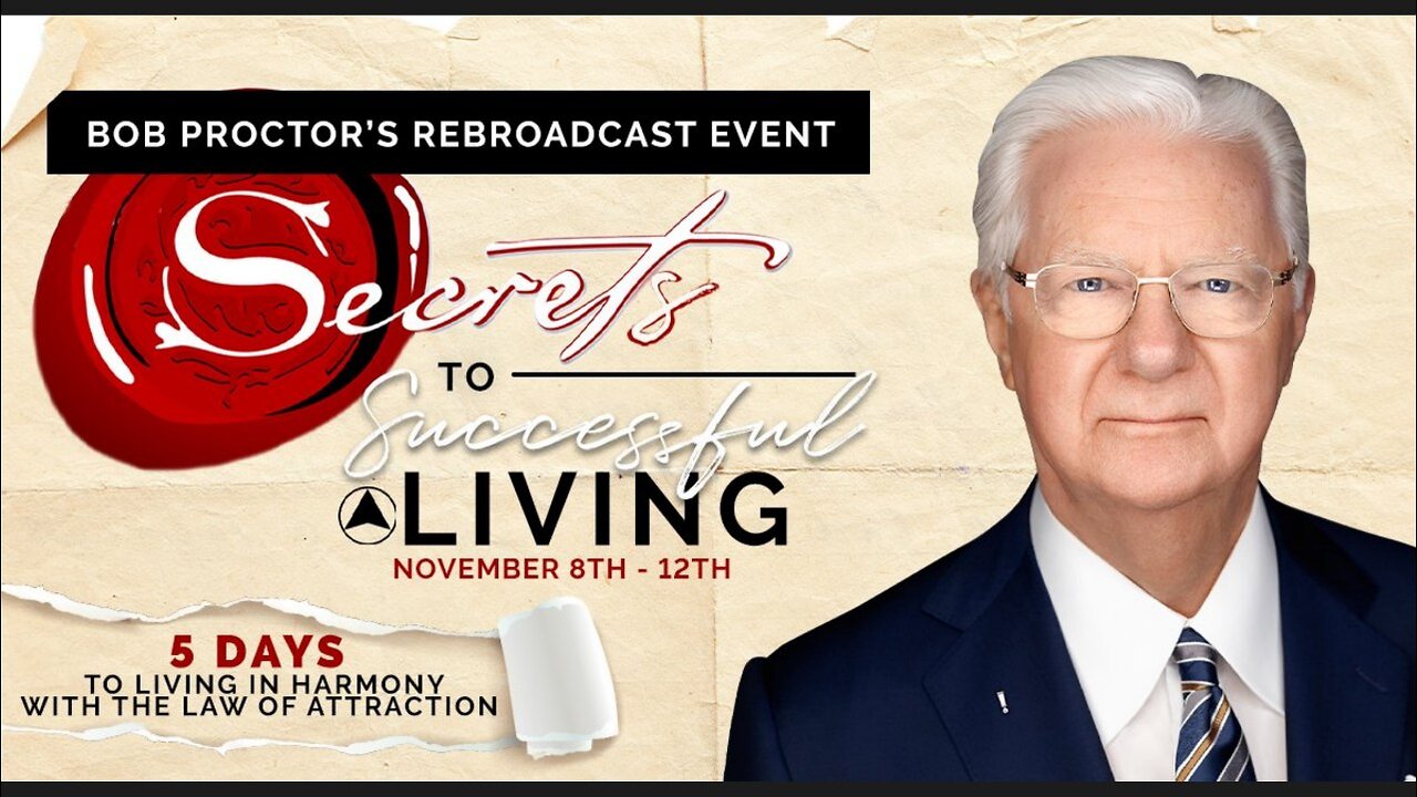 Law of Attraction Webinar 2021 Bob Proctor 1