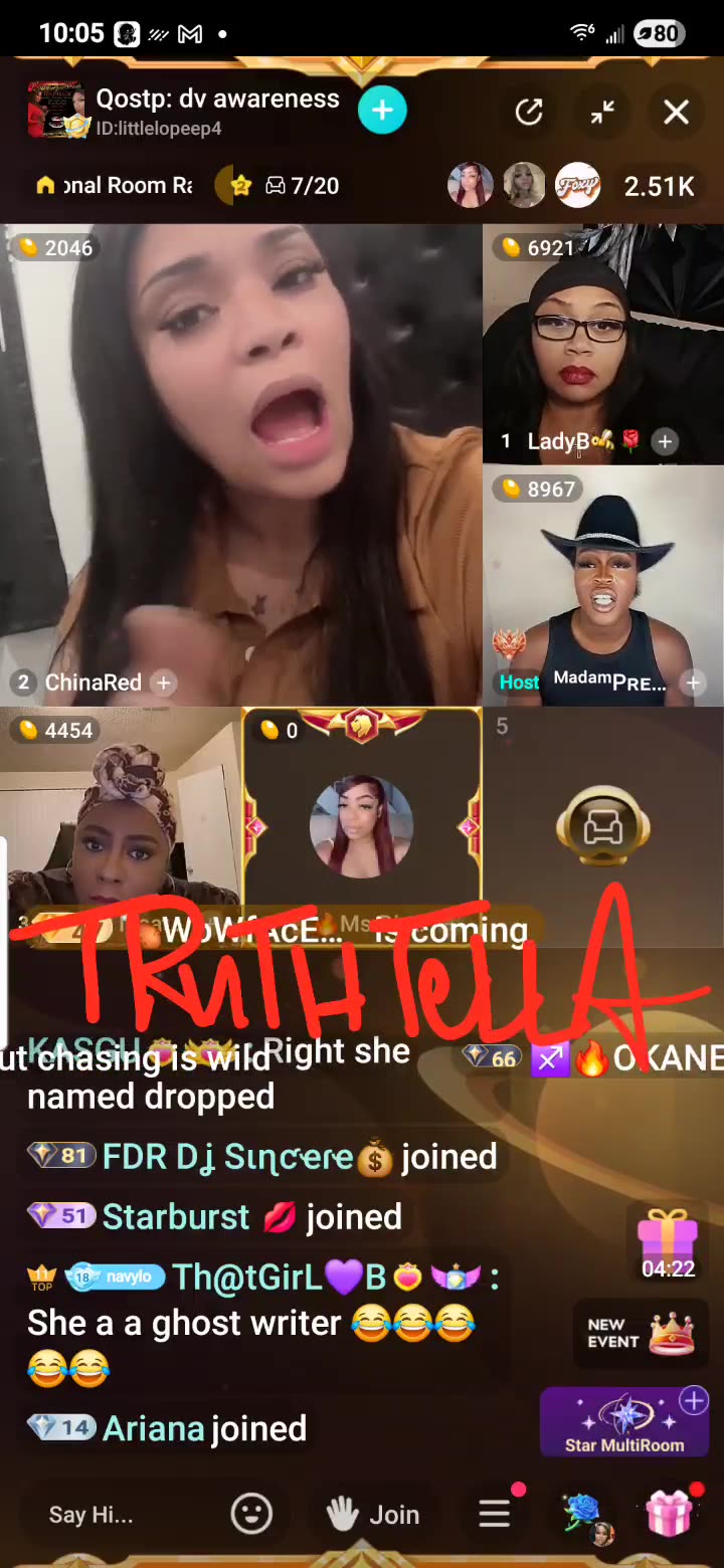 ASHLEY CHINARED GETS THE PARTY STARTED ON THE QUEENS OF SHADE TEA PARLOR MRS DIVERSE GOES FOR HER JUGULAR