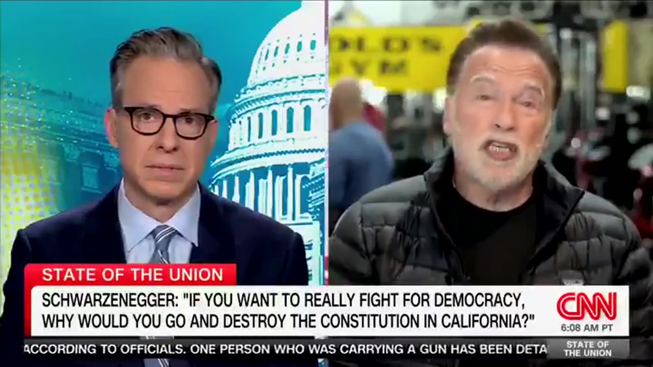Arnold Schwarzenegger calls out extreme gerrymandering in blue states