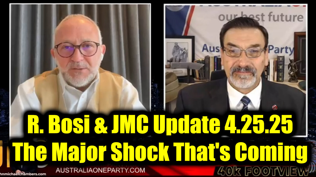 Riccardo Bosi & JMC Update 40000 FootView 4.25.25 - The Major Shock Thats Coming