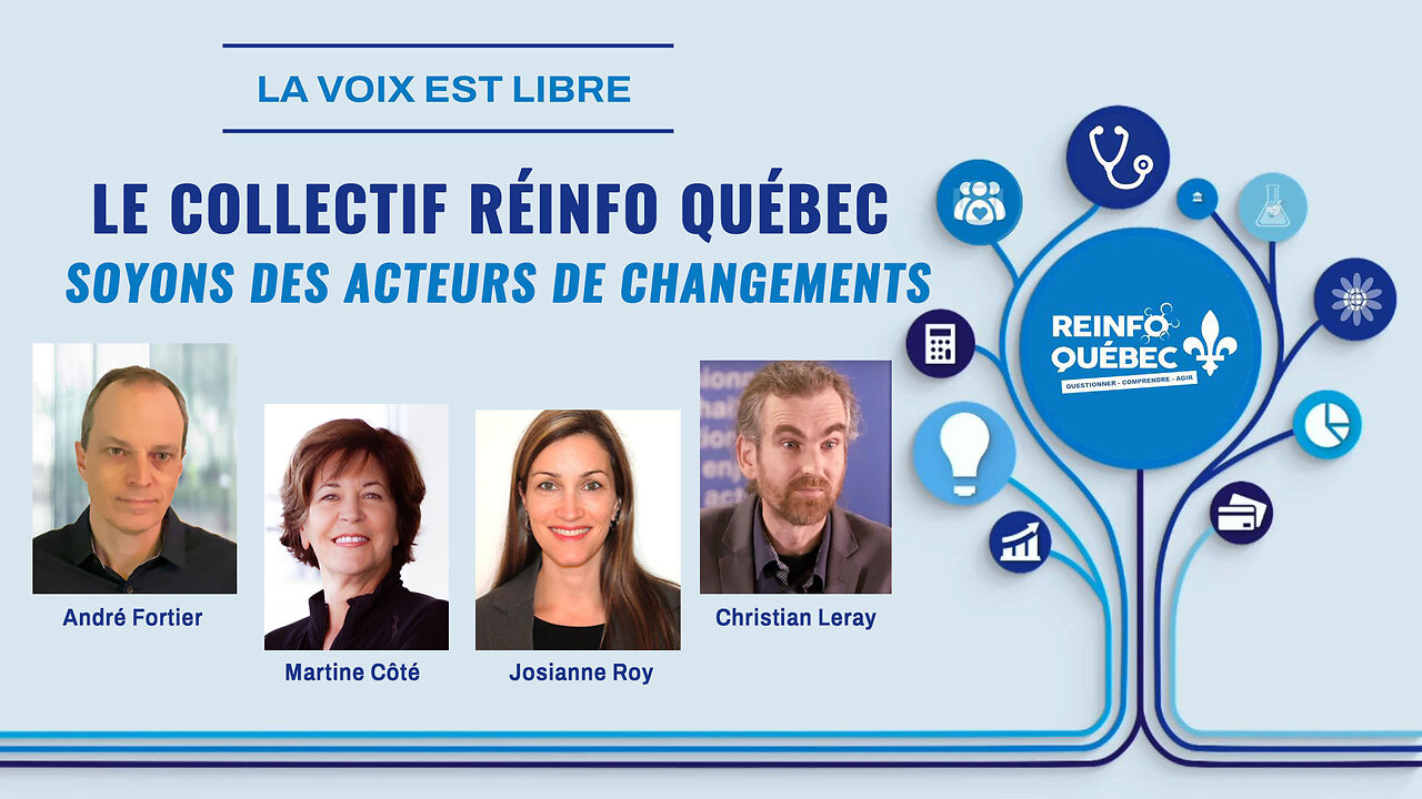 LE COLLECTIF RÉINFO QUÉBEC : SOYONS DES ACTEURS DE CHANGEMENTS
