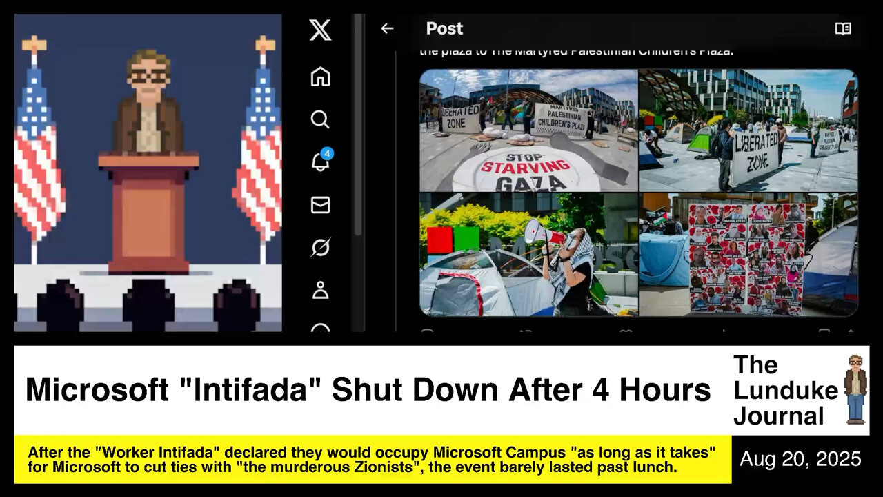 Microsoft Intifada Shut Down After 4 Hours