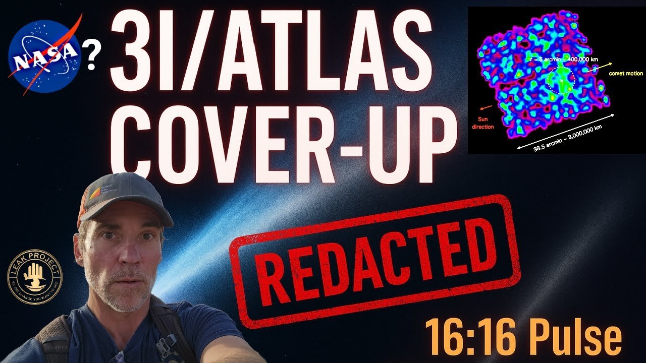 ⚠️“What They Don’t Want You to See, 3I/ATLAS Hidden Data, Biblical 16:16 & SWAN”