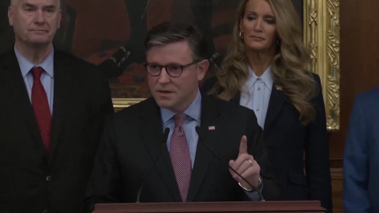 Speaker Johnson | What are they fighting? Its a CLEAN CR.