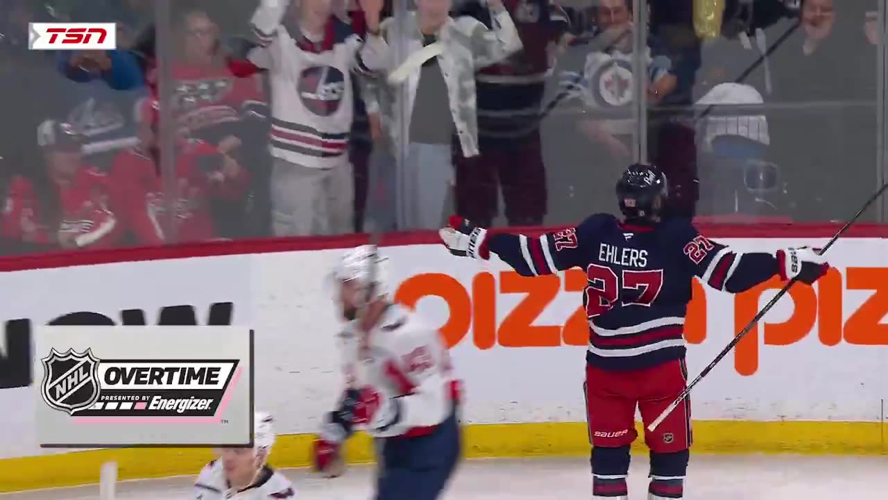 NHL - EHLERS WINS IT IN OVERTIME!! โ๏ธ