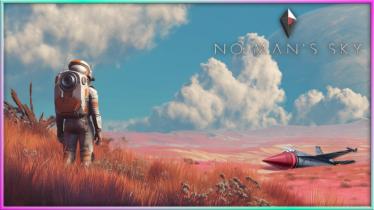 No Mans Sky - Flying Through the Galaxy on a Crayon