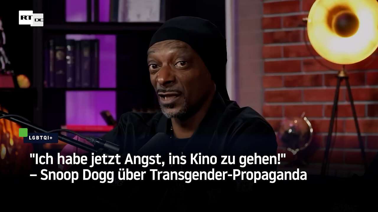 Ich habe jetzt Angst, ins Kino zu gehen! – Snoop Dogg über Transgender-Propaganda