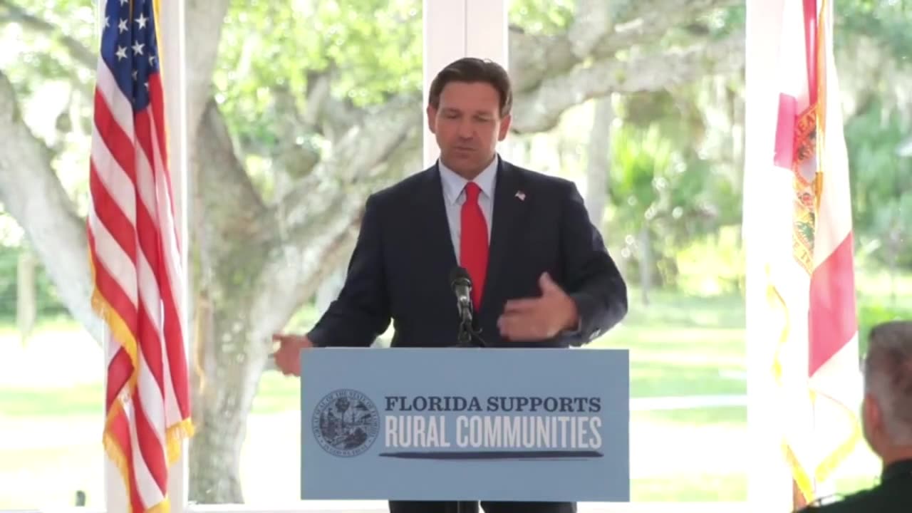 Gov DeSantis says Defund Sanctuary States and Cities