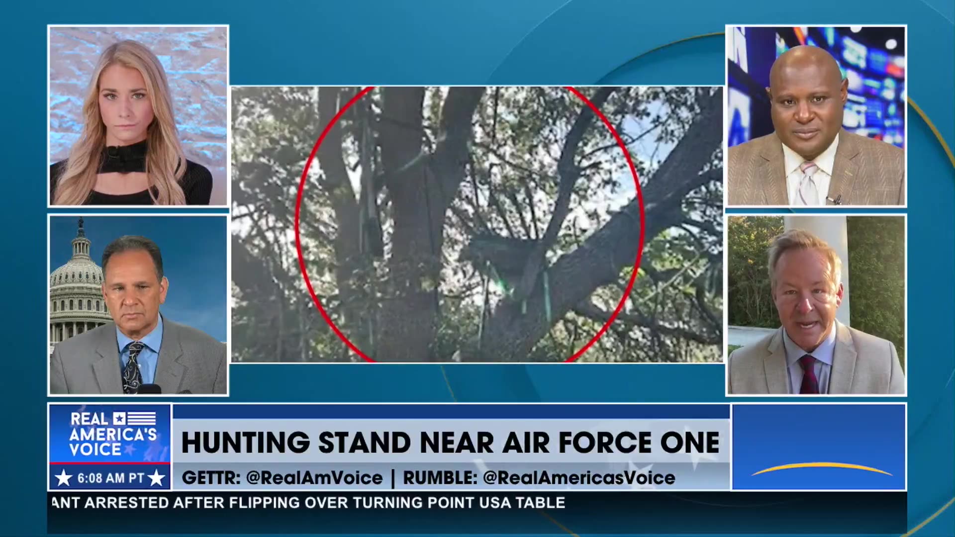 THERE ARE NO DEER RUNNING AROUND