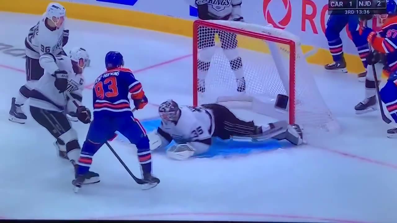 Oilers C #93 Ryan Nugent-Hopkins 🥅(1)🏒Wrist-Ahot Goal