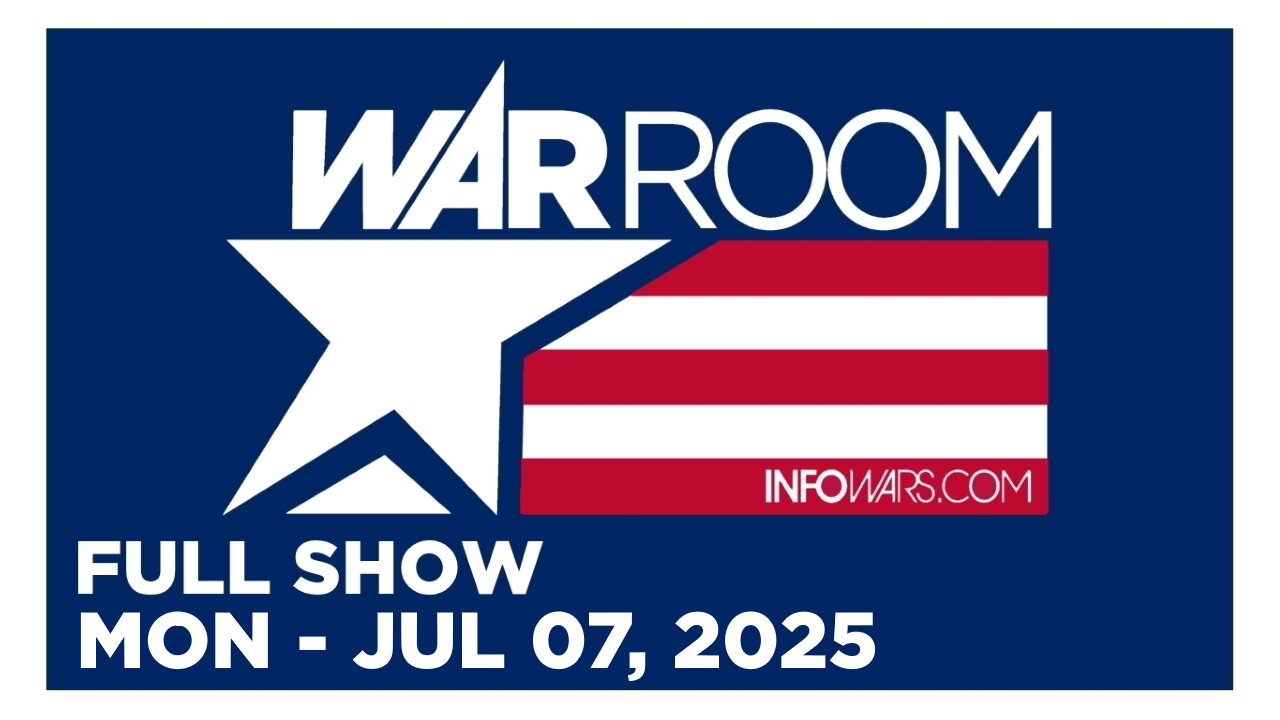 WAR ROOM [FULL] Monday 7/7/25 • Political World STUNNED After Trump DOJ Declares Epstein Case Closed