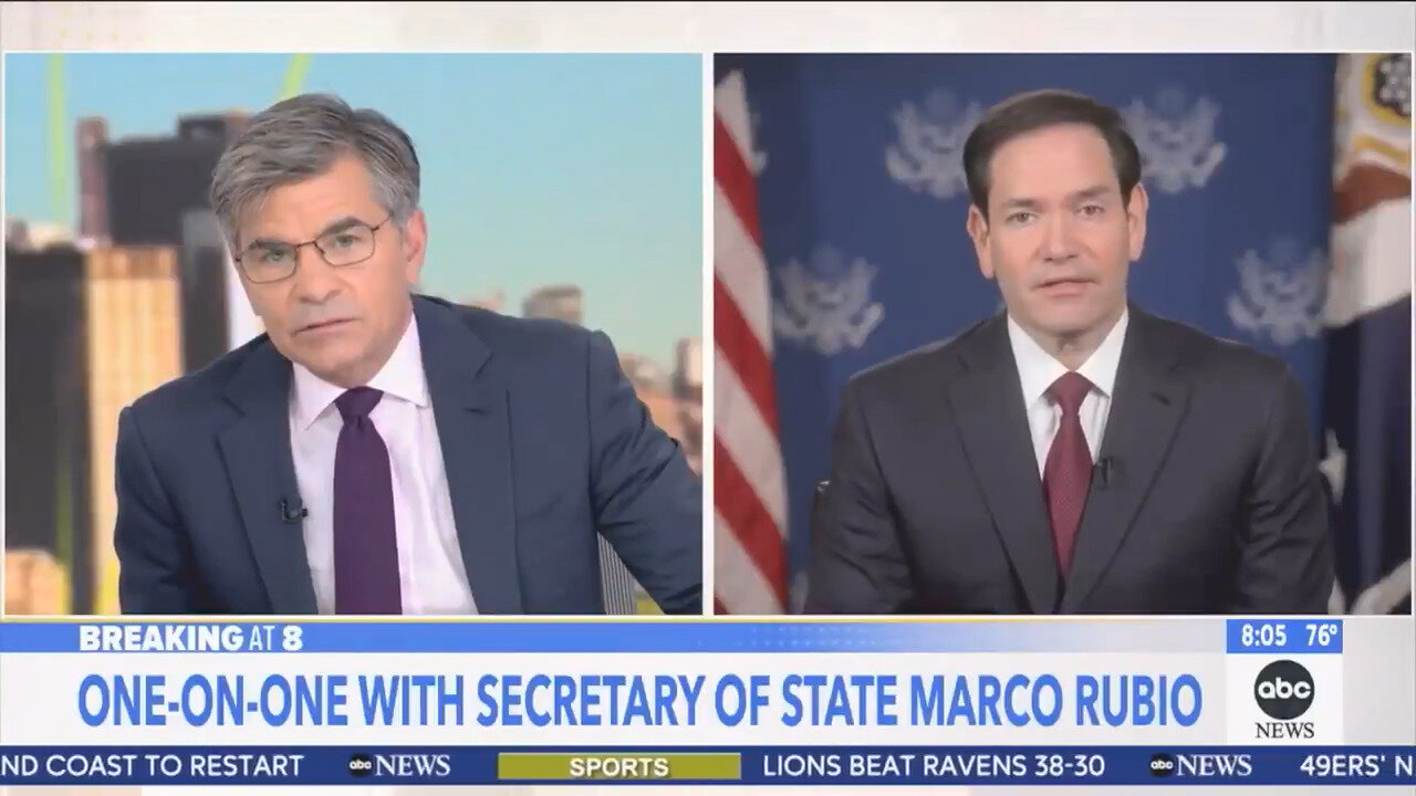 Rubio Destroys Stephanopoulos Over U.S. Causing Deaths Narrative