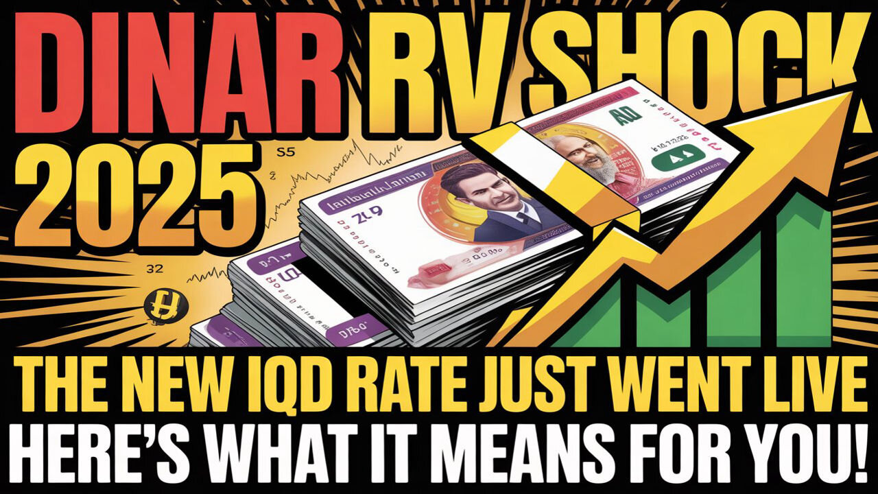 🚨 Dinar RV SHOCK 2025 The New Iraqi Dinar Rate Just Went LIVE — Here’s What It Means for You! 🔍 💥