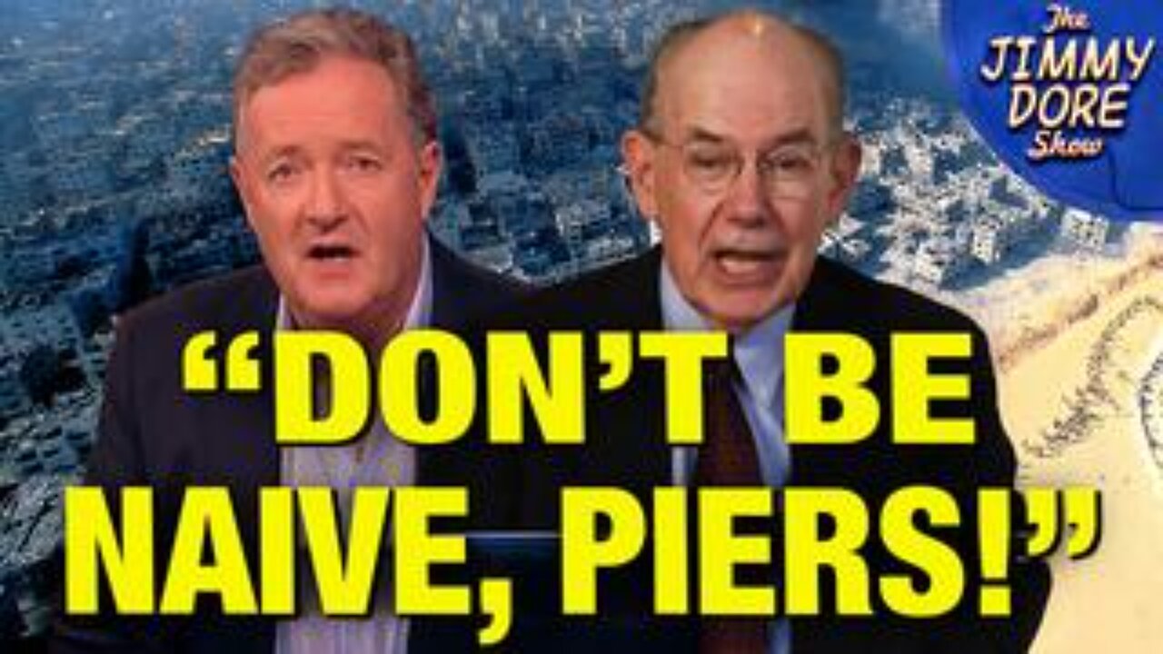 Piers Morgan SCHOOLED About Israel’s Ethnic Cleansing Plan!