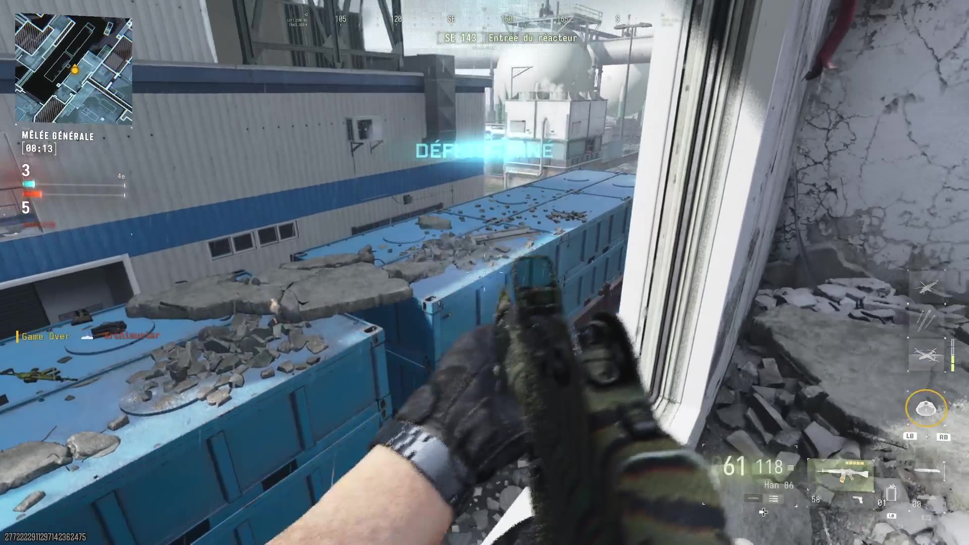 CALL OF DUTY MODERN WARFARE 4 MG (REACTOR U92) PART 2