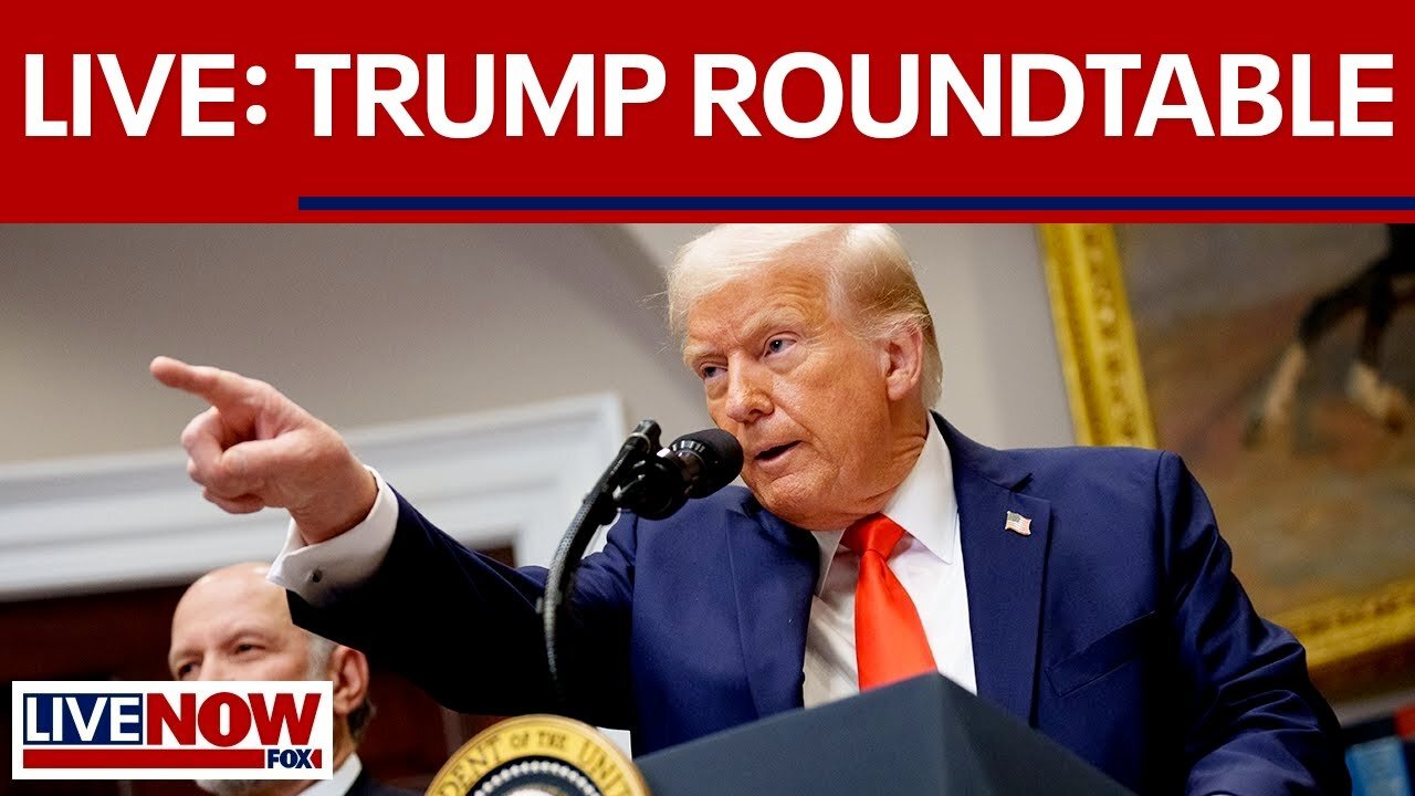 LIVE NOW: President Trump roundtable event, Trump Accounts