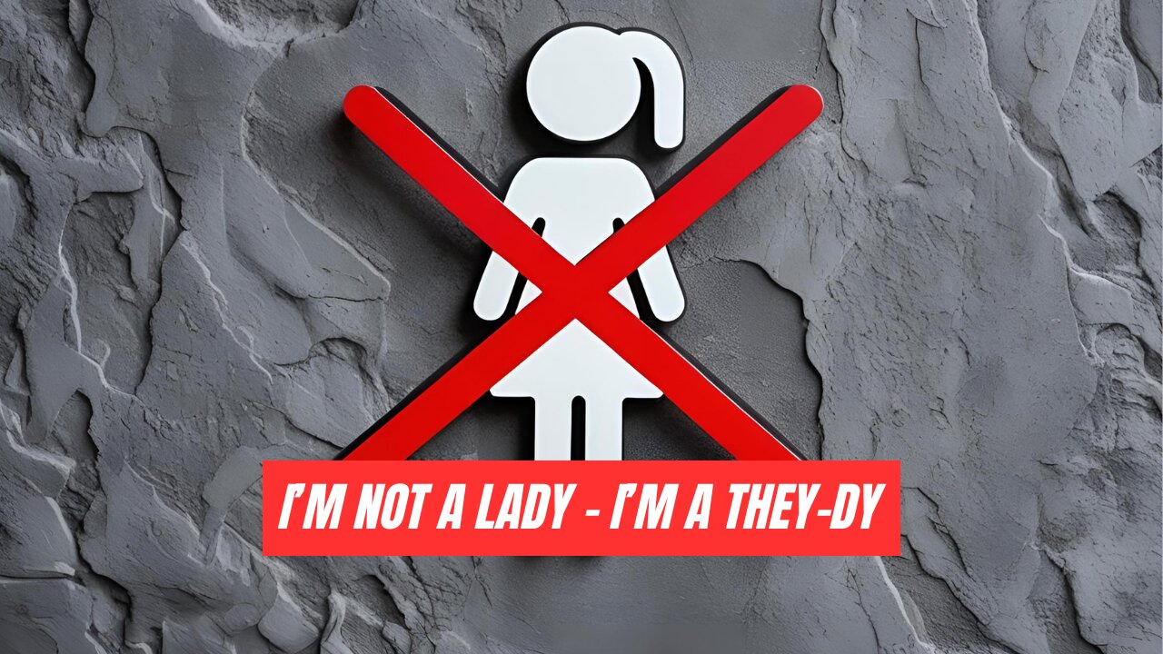 Im not a lady Im a They-dy