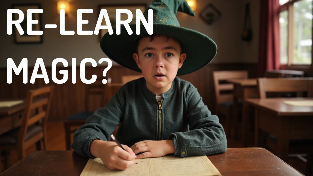 How Id Relearn Magic From SCRATCH After 25 Years