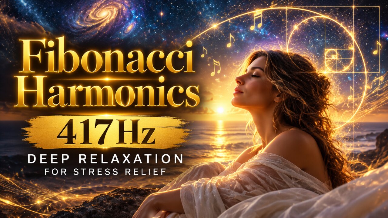 Fibonacci Harmonics • 417Hz Deep Relaxation for Stress Relief