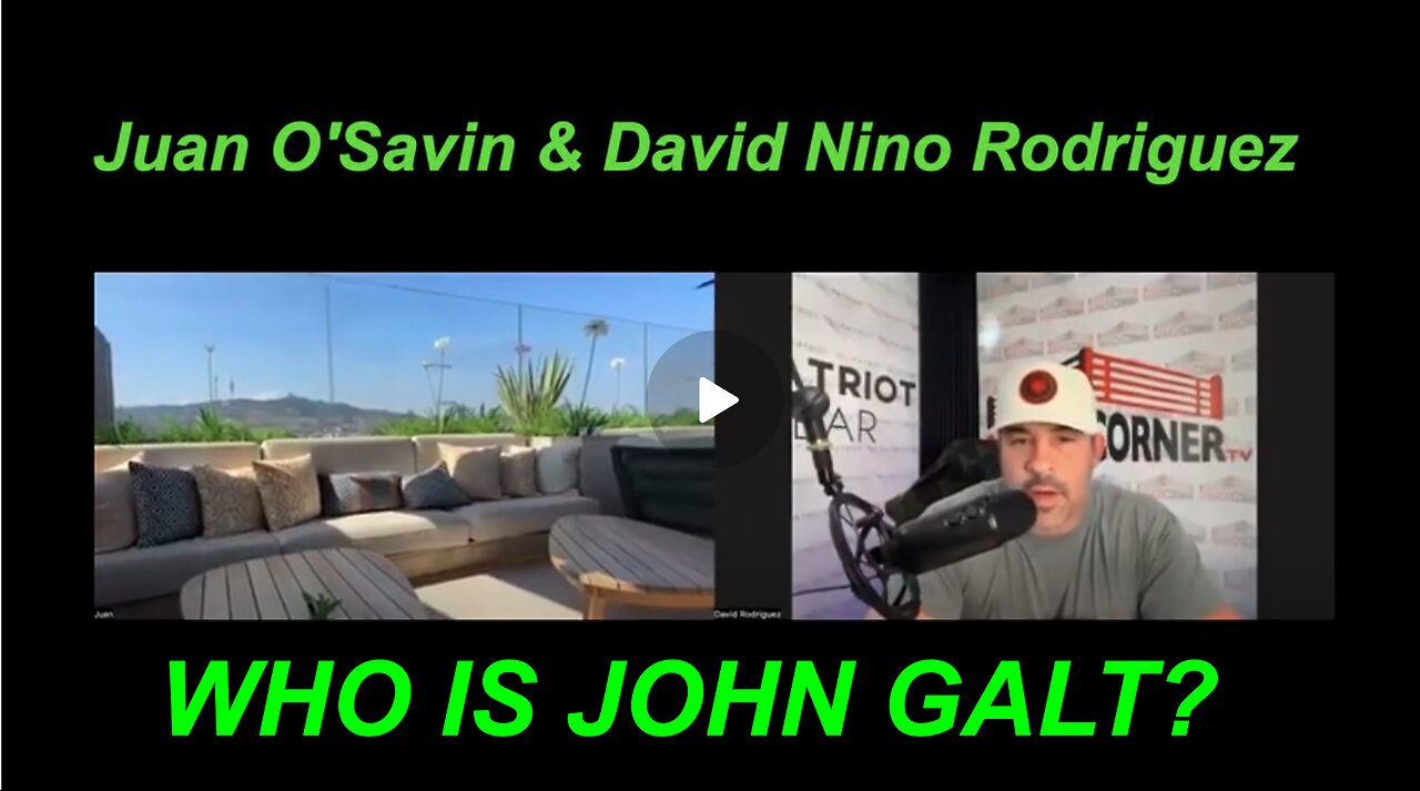 NINO & JUAN OSAVIN. HIGH LEVEL ANALYSIS OF THE ISRAELI IRANIAN CONFLICT. DAY 61. WHO IS John Galt?