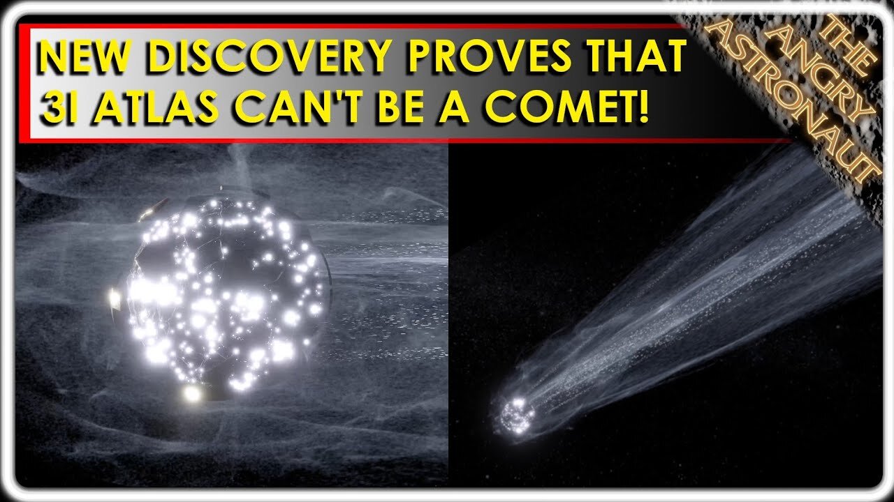 NEW 3I ATLAS DISCOVERY proves that this thing cant be a comet!