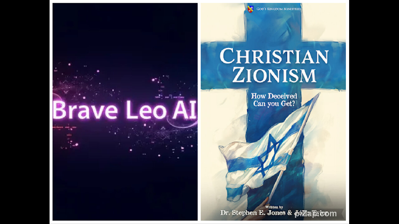 Especial: Leo INTELIG ARTIFIC v/ LIBRO SOBRE EL SIONISMO CRISTIANO DE Stephen Jones y J Tyler-Part 1