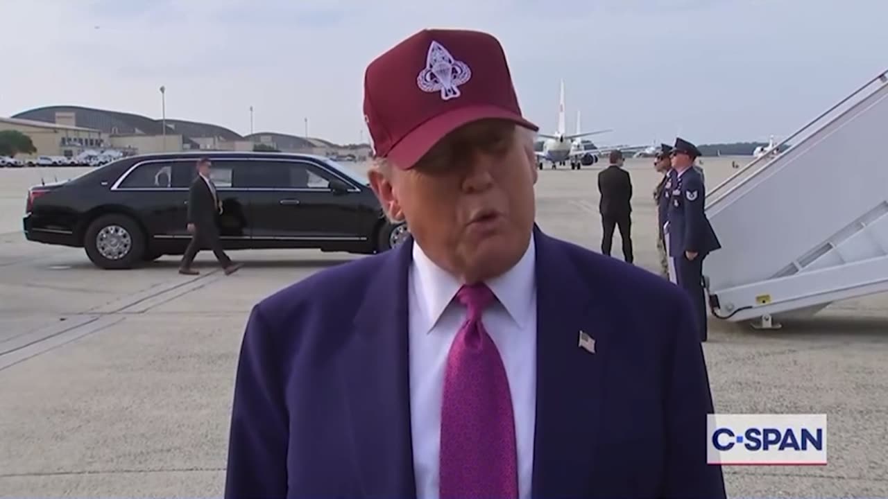 Trump: DC Protesters “will End Up in Jail for a Long Period of Time