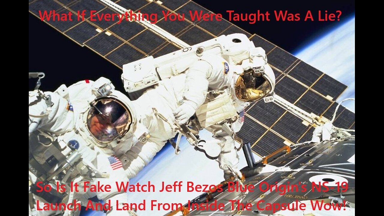 So Is It Fake Watch Jeff Bezos Blue Origins NS-19 Launch And Land From Inside The Capsule
