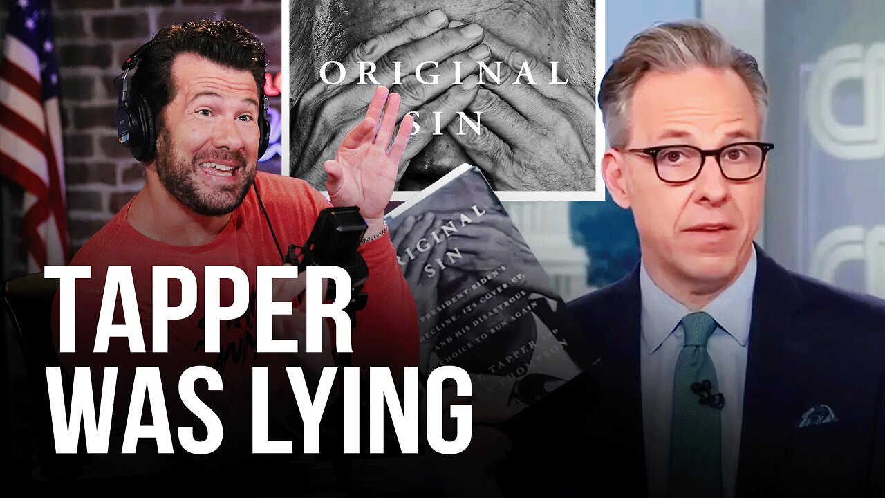 Bidens Busted Brain: Tapper Turns Medias Big Lie Into Cash Grab Sh*tshow