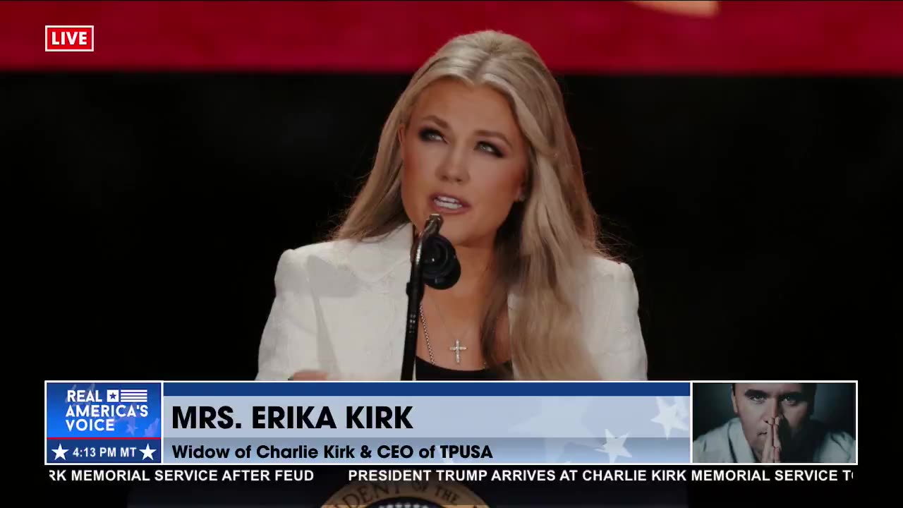 ERIKA KIRKS MESSAGE TO WOMEN