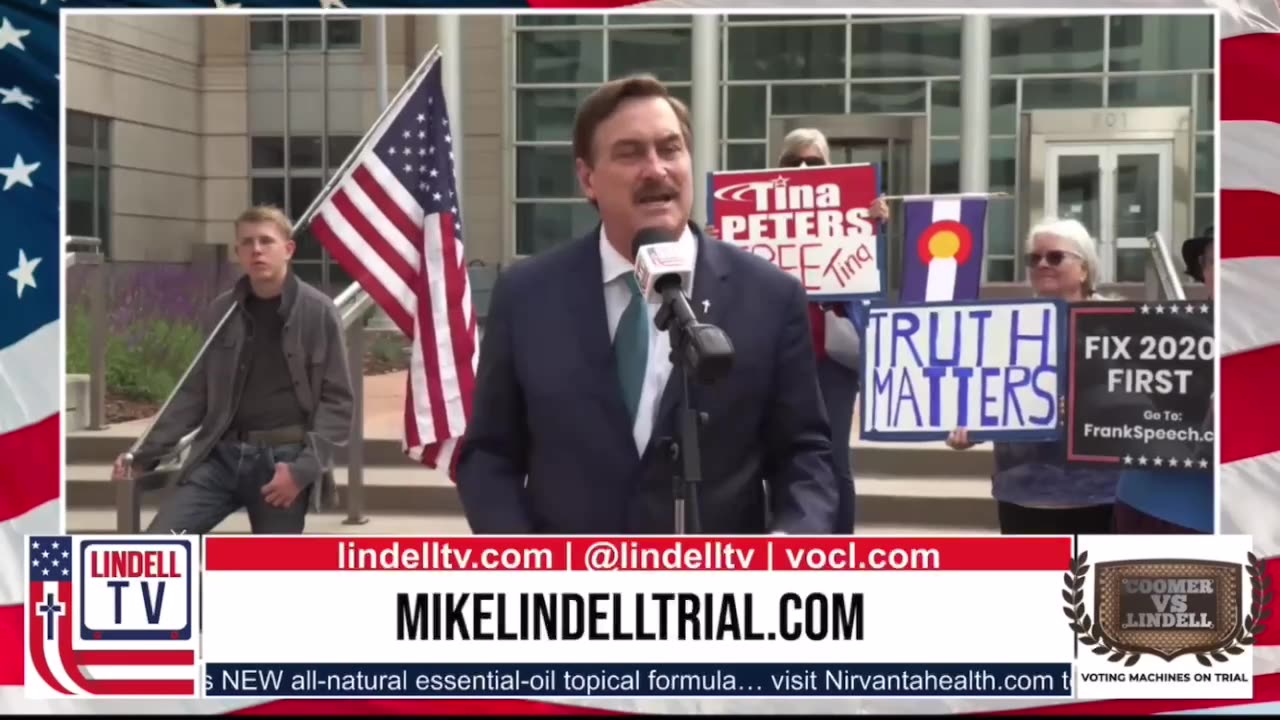 Mike Lindell claims Satan controls voting machines ahead of defamation trial