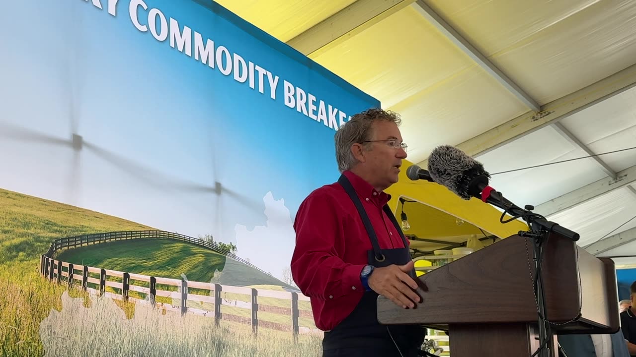 Dr. Rand Paul at the KY State Fair Commodities Breakfast in Louisville thumbnail