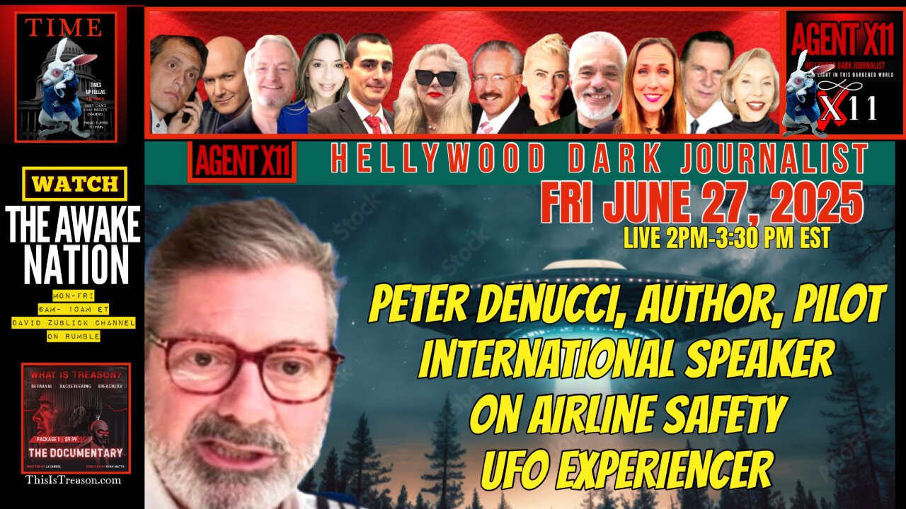 AGENT X11: EP 248 PETER DENUCCI: AIRLINE PILOT; INTERNATIONAL SPEAKER ON AIRLINE SAFETY; AUTHOR