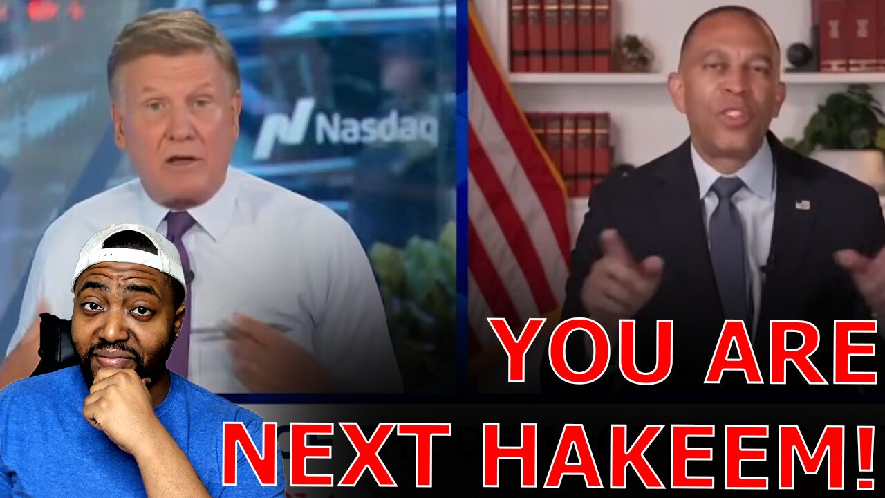 Hakeem Jeffries TRIGGERED After CNBC Anchor Confronts Him With Socialists Ending His Career!