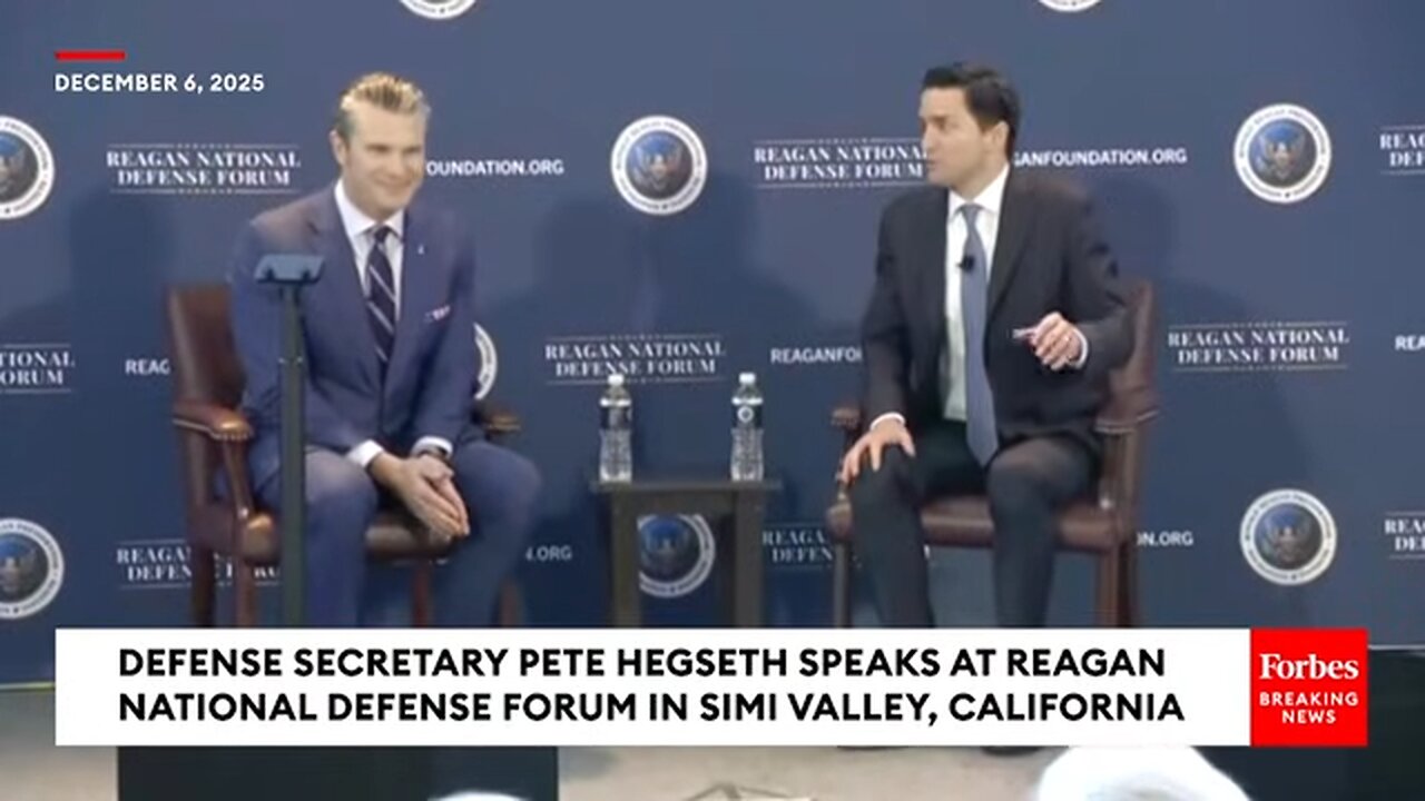 FULL QANDA: Hegseth Takes Questions On Double-Tap Strike, Signalgate, China, AI, And More