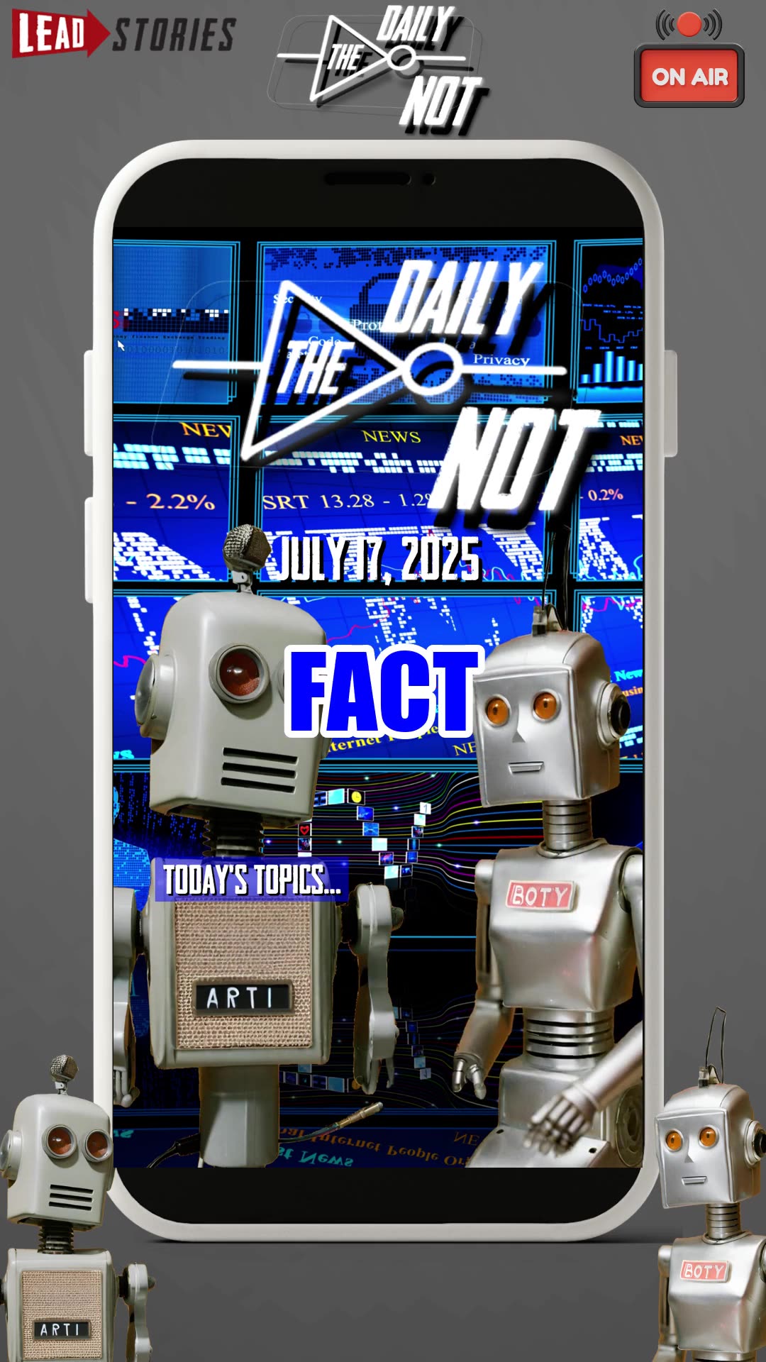 The Daily NOT - A show about what didnt happen today. Episode 482.