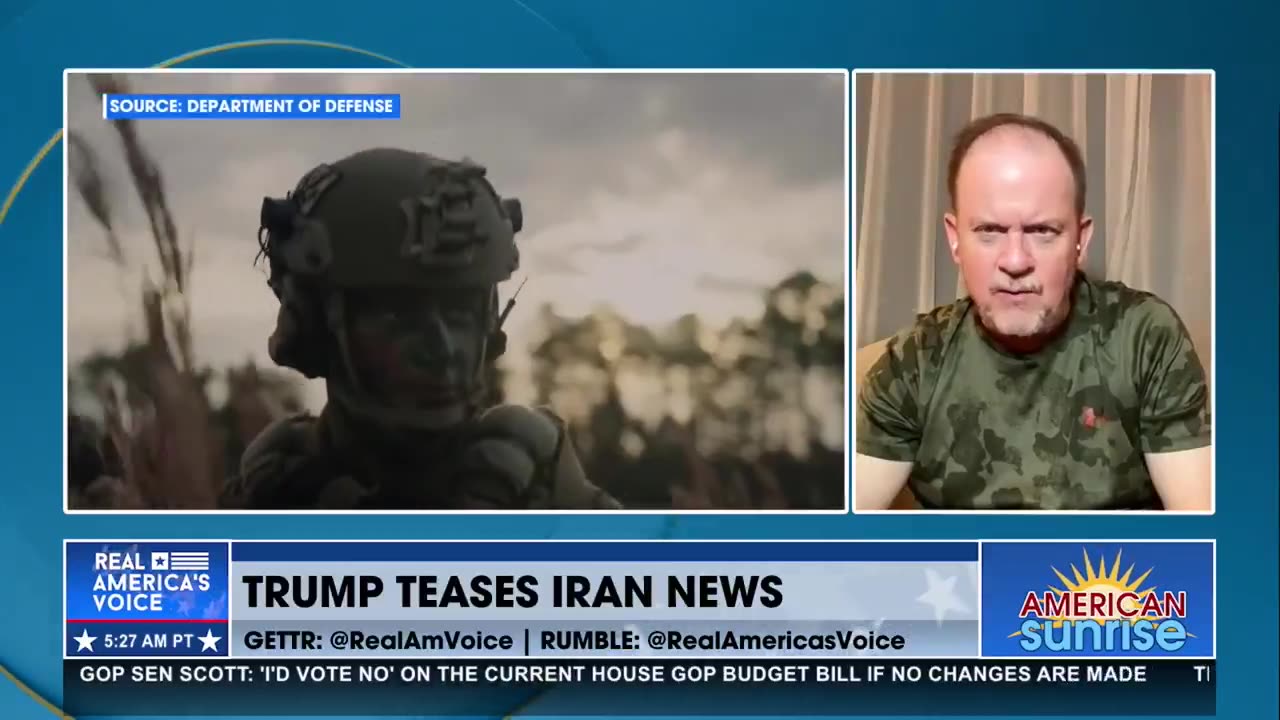 TRUMP TEASES IRAN NEWS