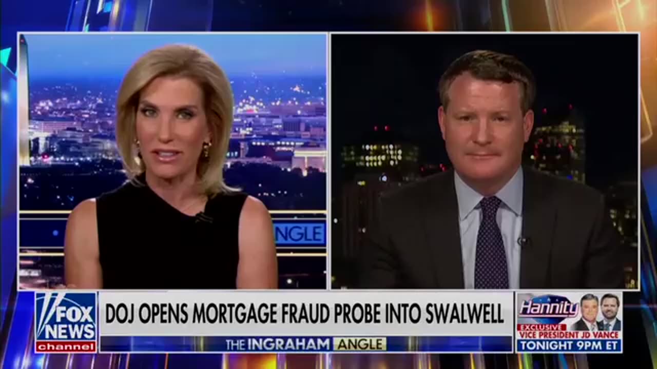 Mike Davis To Laura Ingraham: Eric Swalwell Said It Himself. No one is above the law.