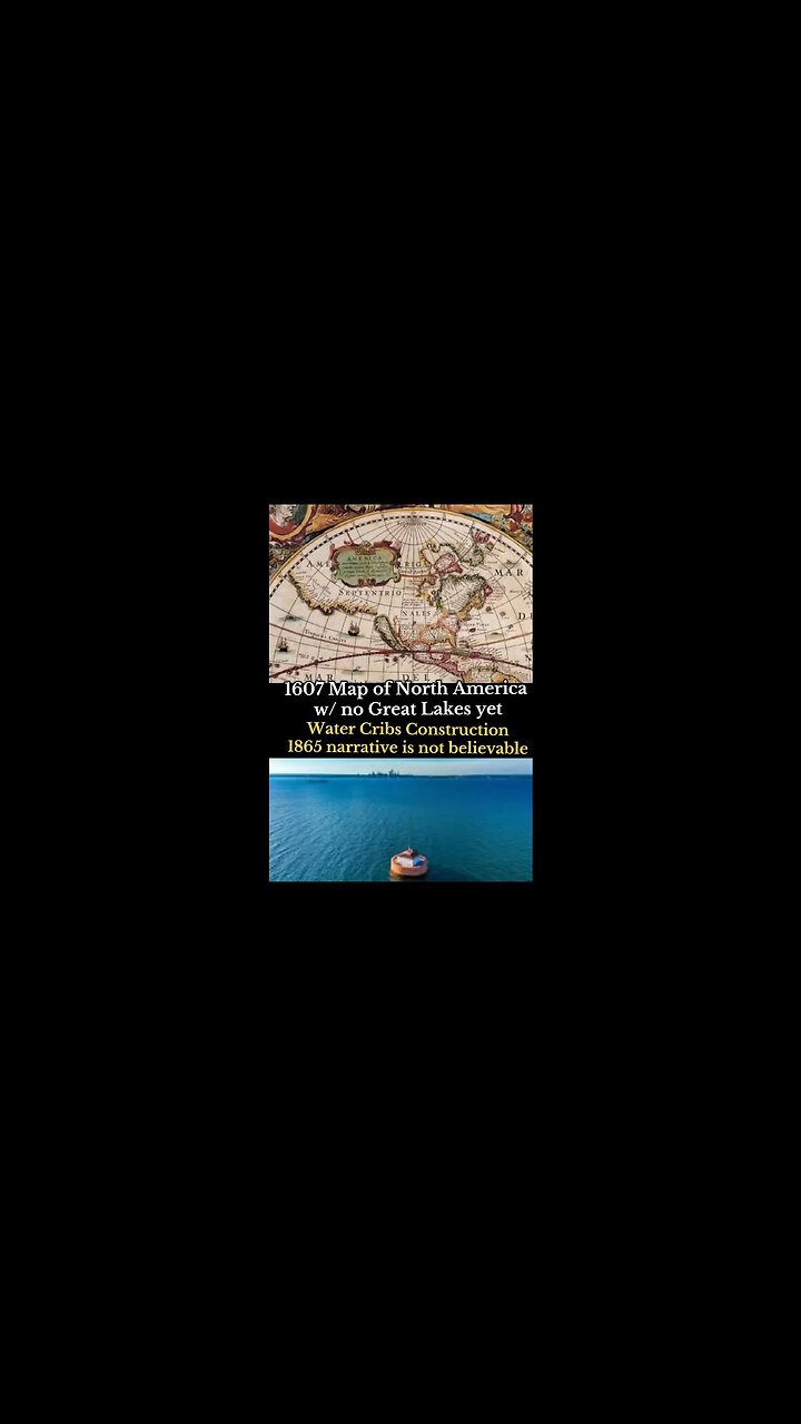Why the Great Lakes were not on the maps of the old world...
