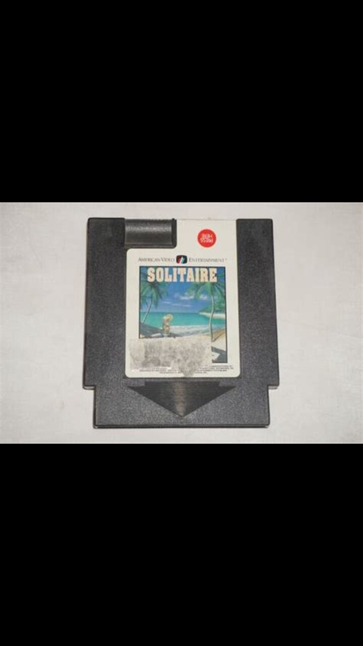 Nes Rom Solitaire is a retro card game