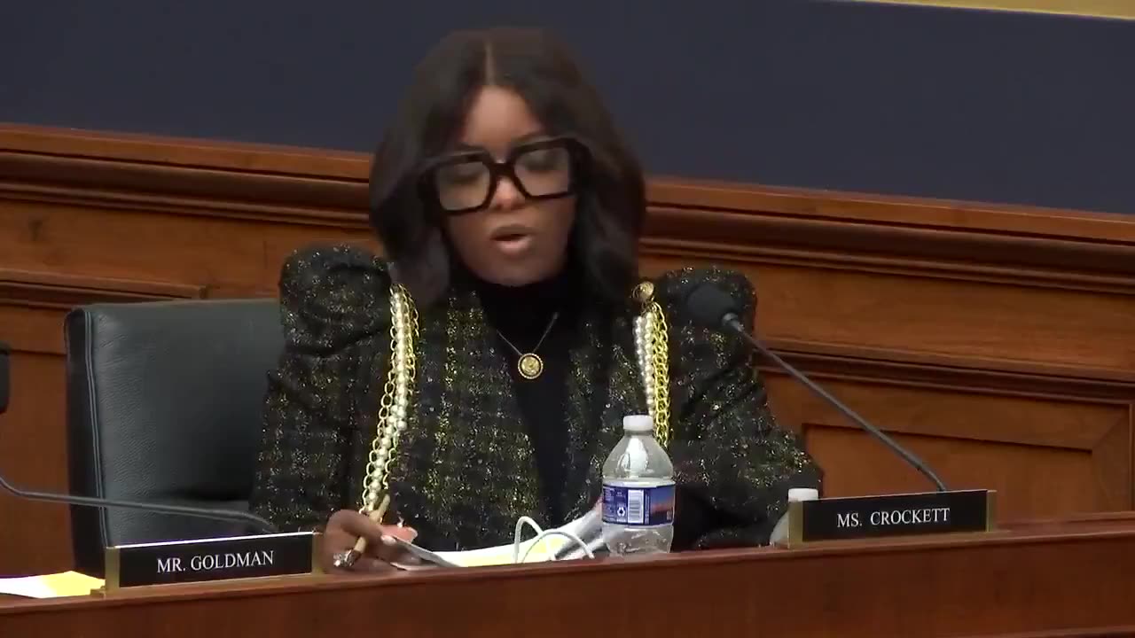 REP. CROCKETT: I dont know who feels safe in this country except for the white
